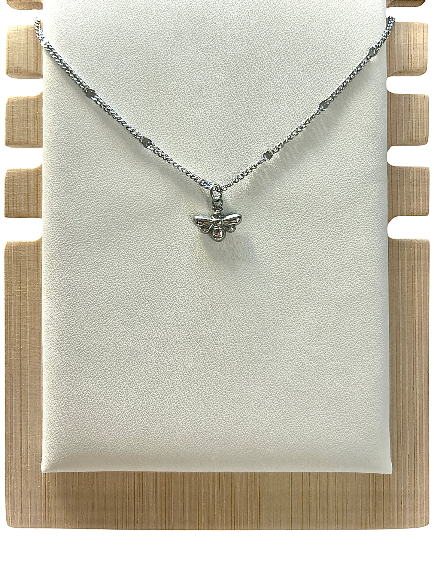 Colliers fins Acier Argenté